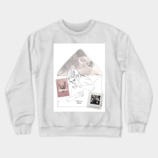 with love, always • Line version Crewneck Sweatshirt